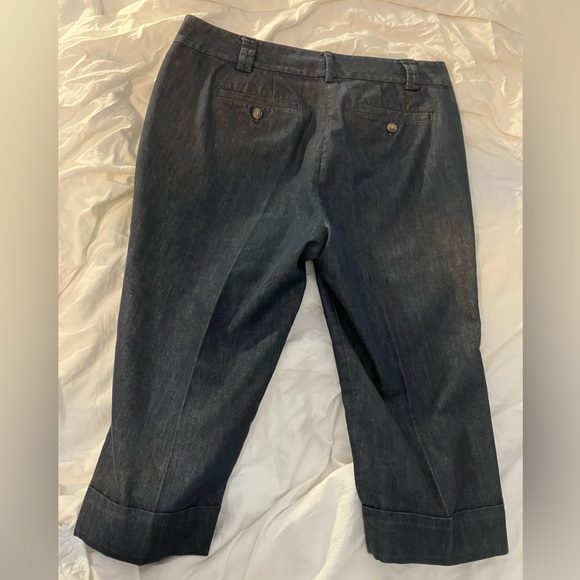 Ann Taylor Curvy 10P Cropped Pants - NWOT - Picture 3 of 7